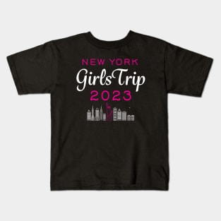 Girls Trip New York 2023 Kids T-Shirt